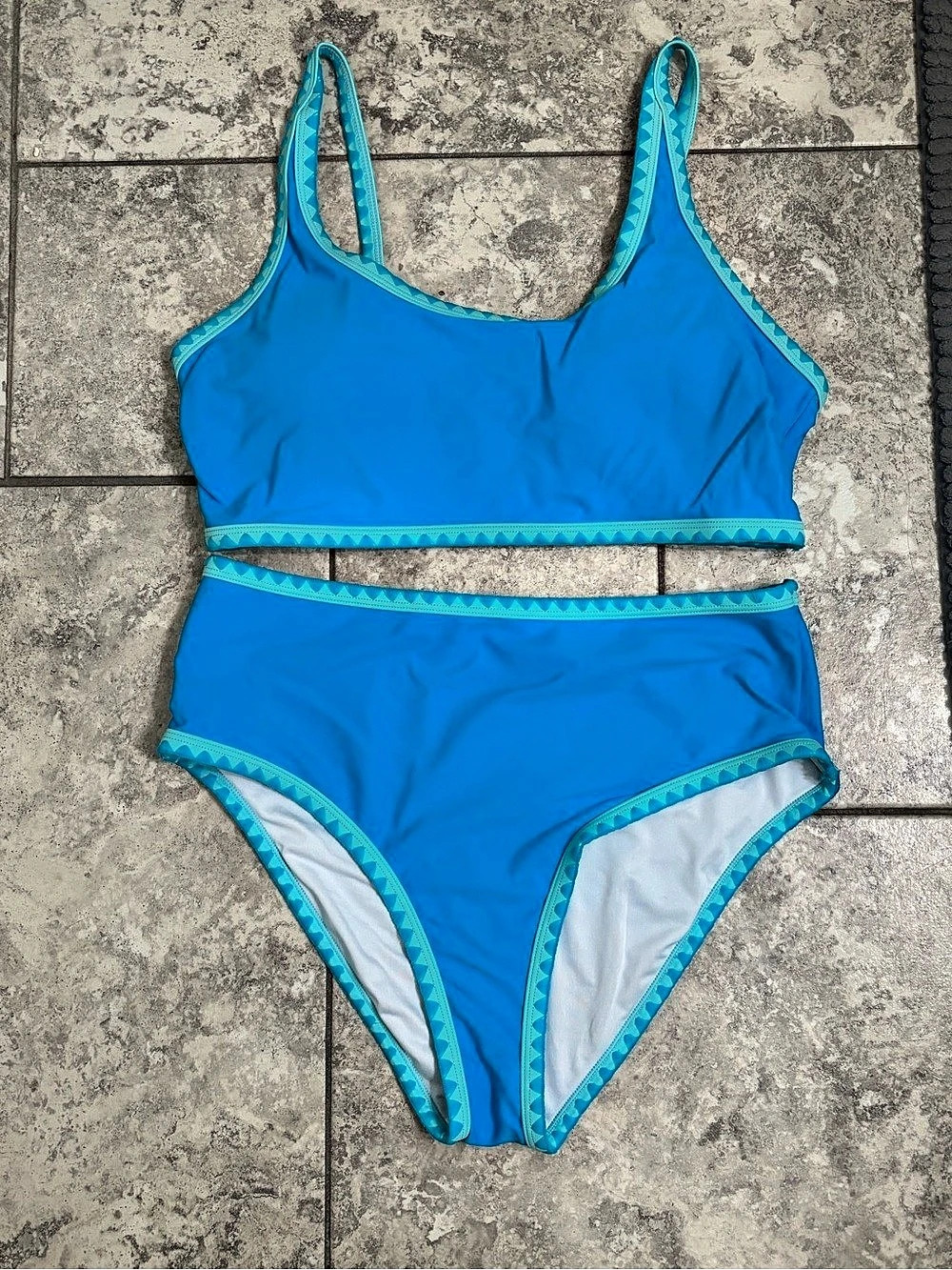 Blue Bikini Set Like New